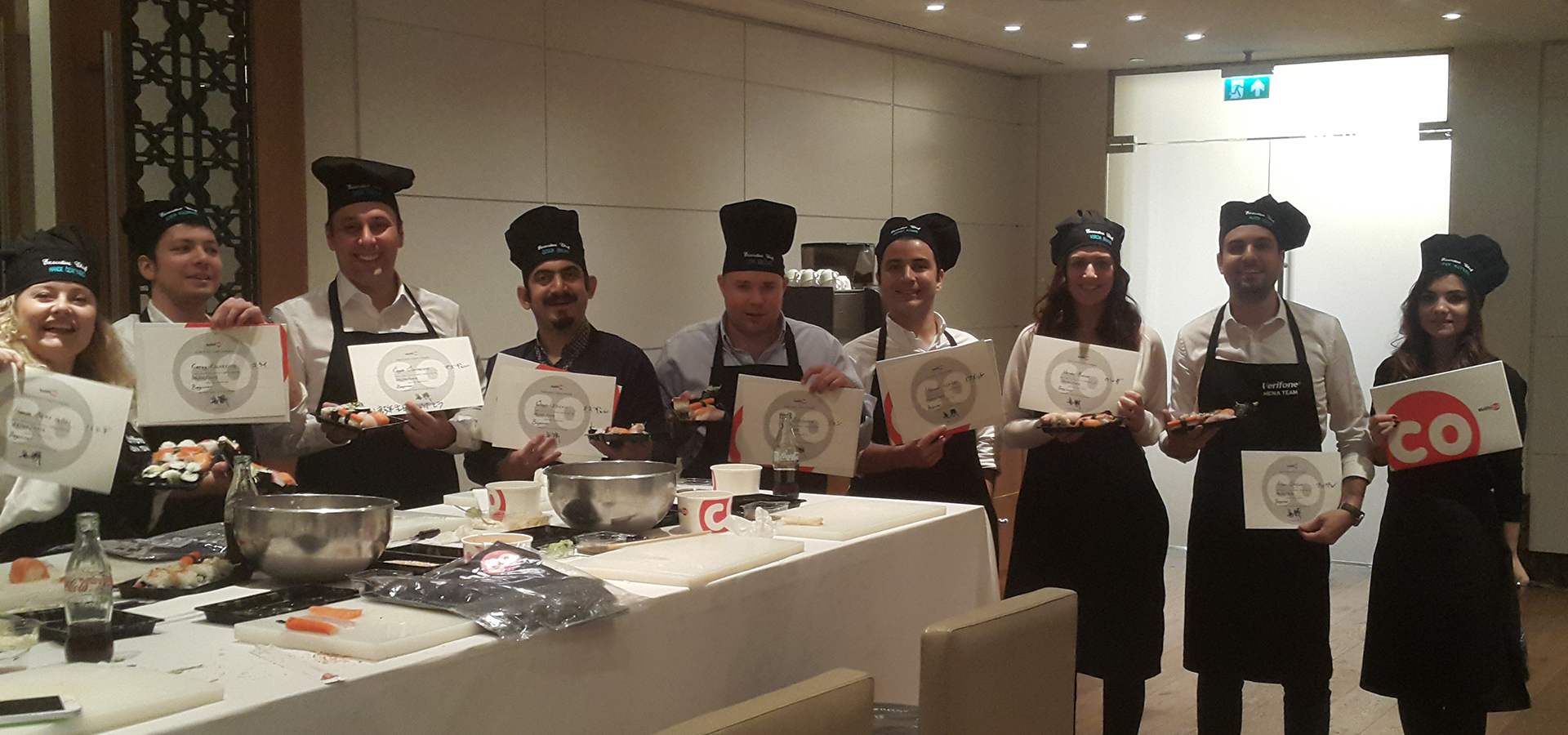 Verifone MENA 26 �ubat 2017 - Sushi Workshop